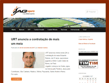 Tablet Screenshot of agesporte.com.br